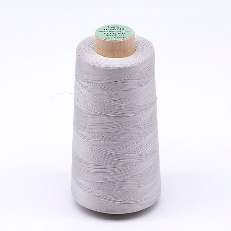 SCANFIL® 50wt Organic Pima Cotton Thread 5000 yd Cones - 4856 Silver Cloud