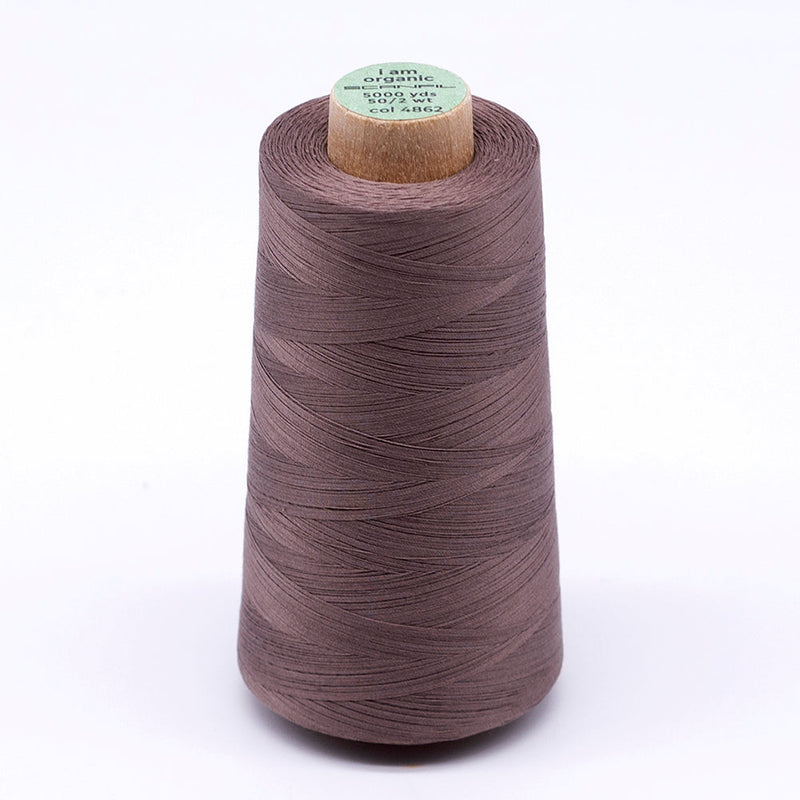 SCANFIL® 50wt Organic Pima Cotton Thread 5000 yd Cones - 4862 Antier