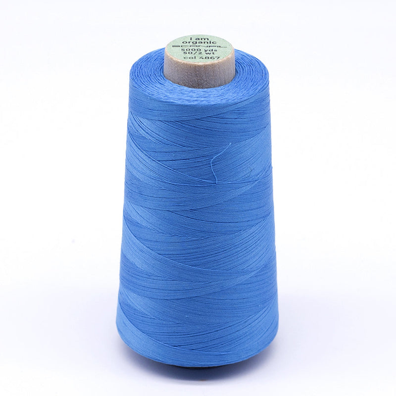 SCANFIL® 50wt Organic Pima Cotton Thread 5000 yd Cones - 4867 Swim Cap