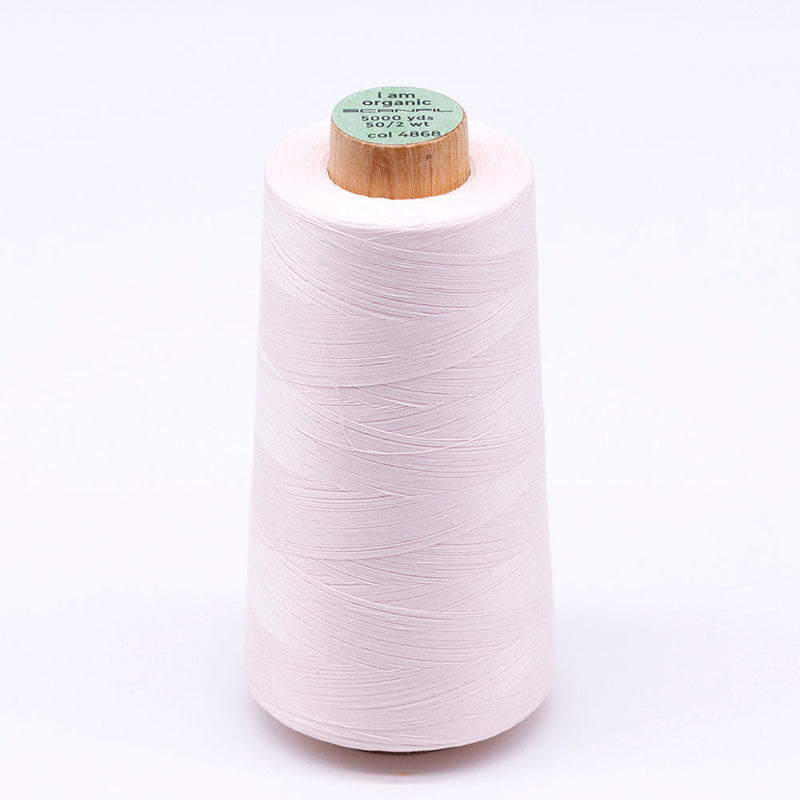 SCANFIL® 50wt Organic Pima Cotton Thread 5000 yd Cones - 4868 Delicacy