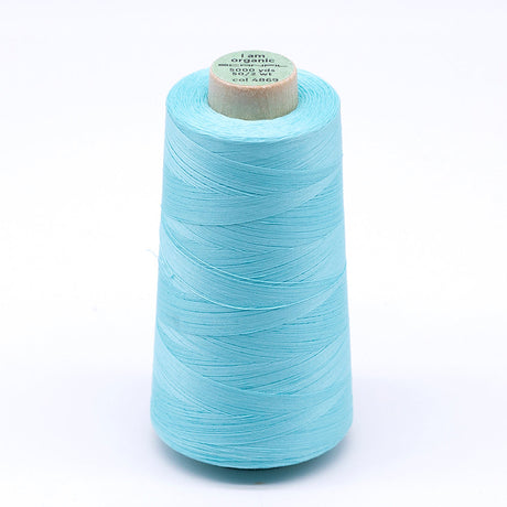 SCANFIL® 50wt Organic Pima Cotton Thread 5000 yd Cones - 4869 Limpet Shell