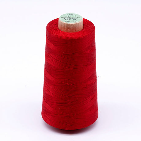 SCANFIL® 50wt Organic Pima Cotton Thread 5000 yd Cones - 4871 Rubocondo