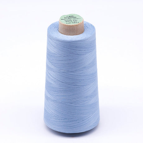 SCANFIL® 50wt Organic Pima Cotton Thread 5000 yd Cones - 4872 Baby Blue