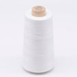 SCANFIL® 30wt Organic Pima Cotton Thread 3000 yd Cone - 4800 Bright White