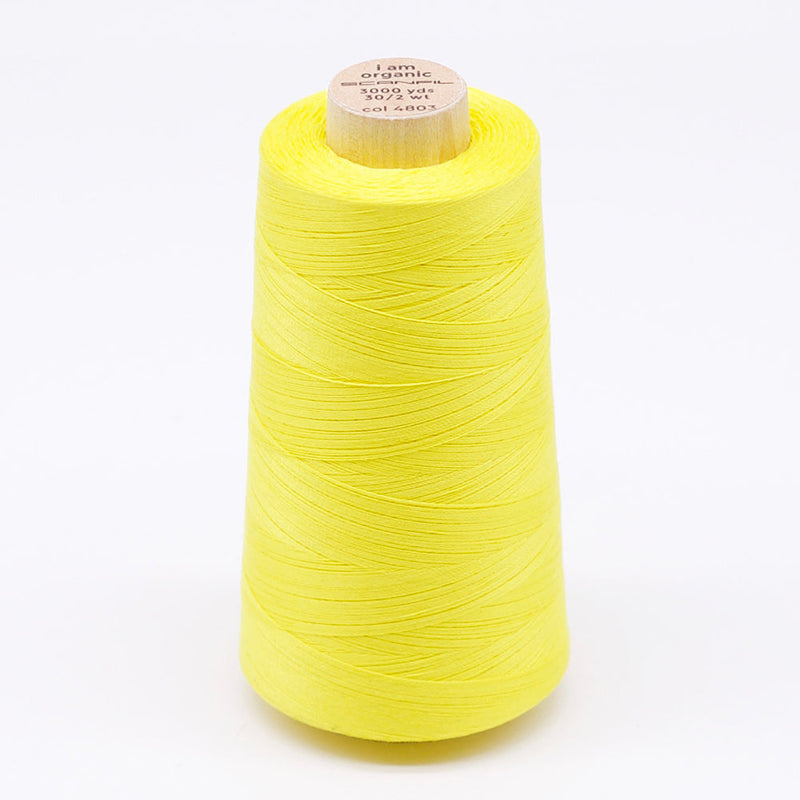 SCANFIL® 30wt Organic Pima Cotton Thread 3000 yd Cone - 4803 Illuminating