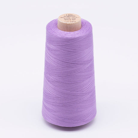 SCANFIL® 30wt Organic Pima Cotton Thread 3000 yd Cone - 4812 Regal Orchid