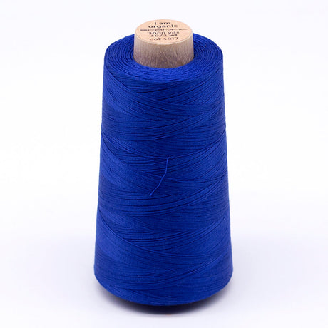 SCANFIL® 30wt Organic Pima Cotton Thread 3000 yd Cone - 4817 Nautical Blue