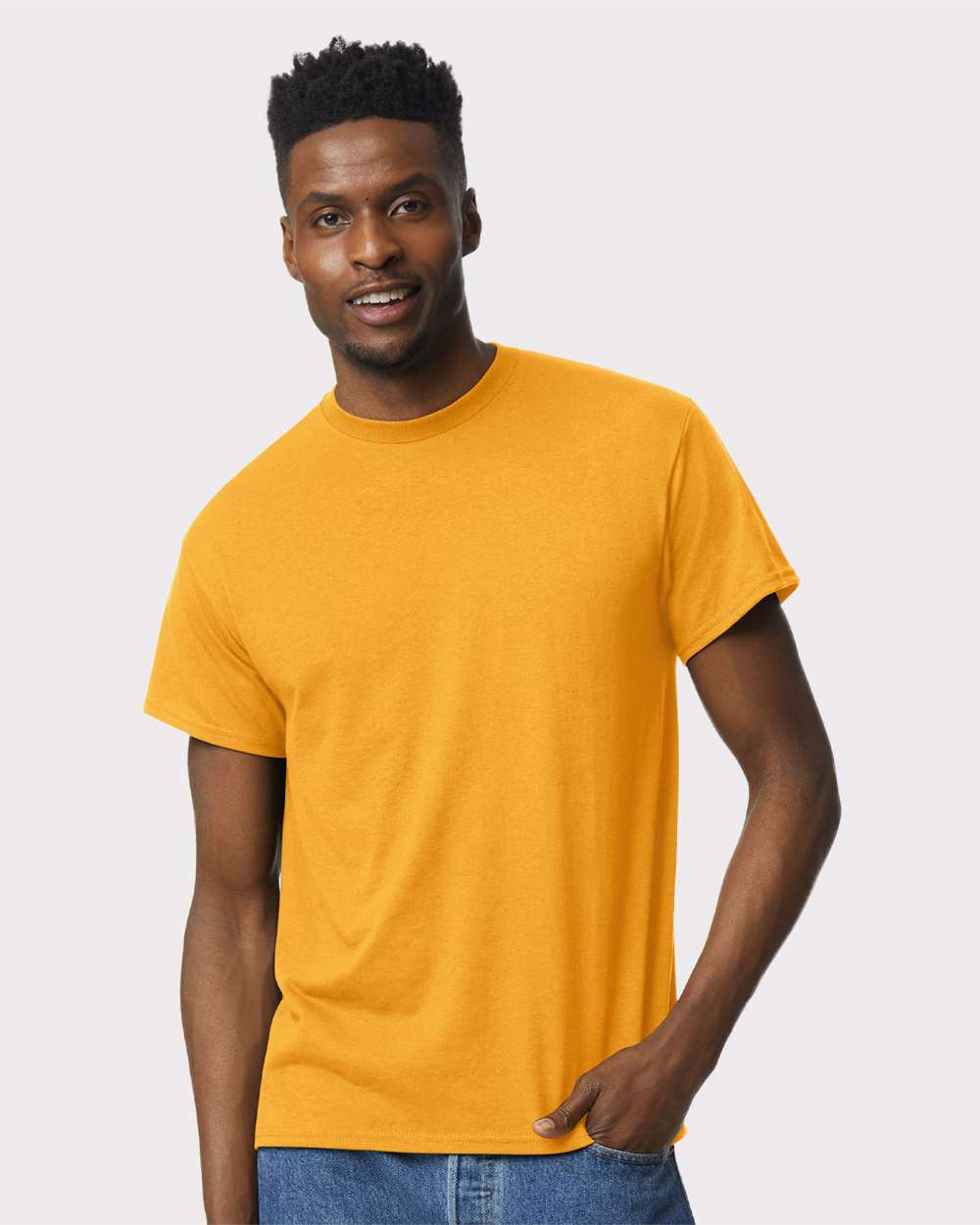 12 Pack Gildan® Mens Short Sleeve Crewneck DryBlend T-Shirt
