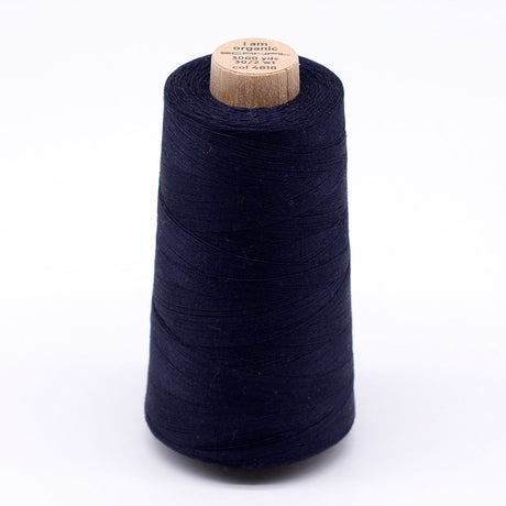SCANFIL® 30wt Organic Pima Cotton Thread 3000 yd Cone - 4818 Night Sky