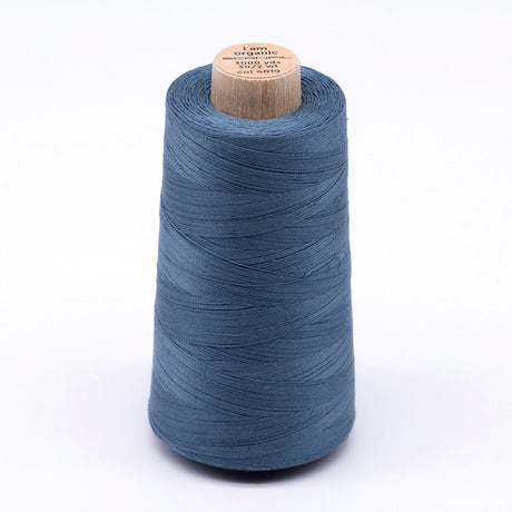 SCANFIL® 30wt Organic Pima Cotton Thread 3000 yd Cone - 4819 Aegean Blue