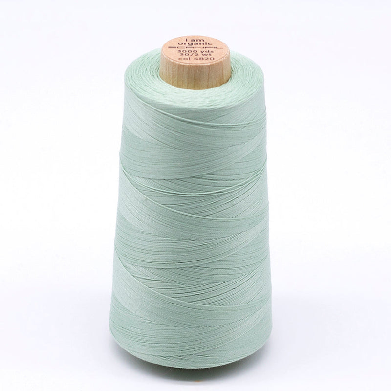 SCANFIL® 30wt Organic Pima Cotton Thread 3000 yd Cone - 4820 Spray