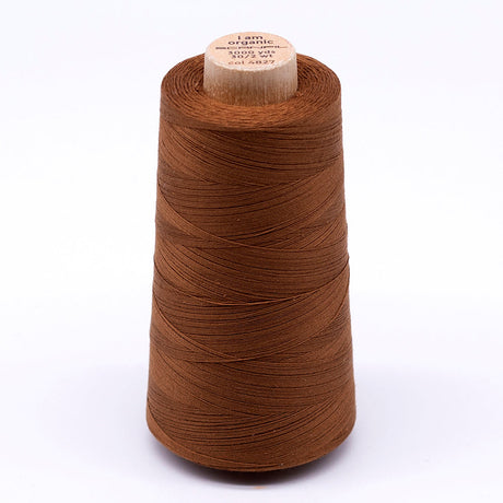SCANFIL® 30wt Organic Pima Cotton Thread 3000 yd Cone - 4827 Cathay Spice