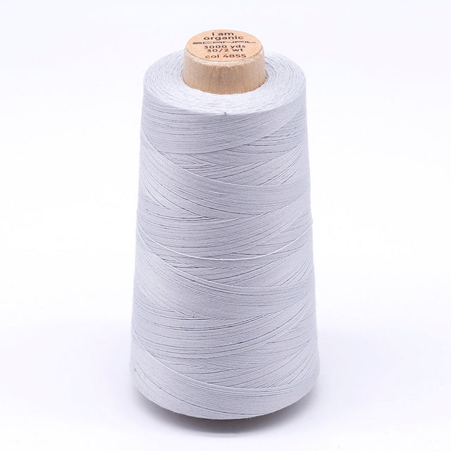 SCANFIL® 30wt Organic Pima Cotton Thread 3000 yd Cone - 4855 Oyster Mushroom