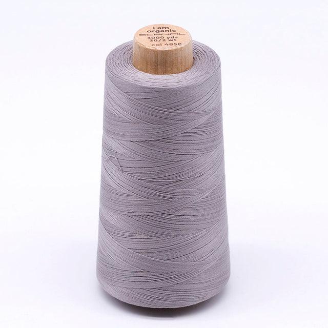 SCANFIL® 30wt Organic Pima Cotton Thread 3000 yd Cone - 4858 Dove