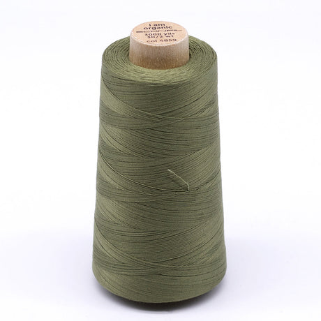 SCANFIL® 30wt Organic Pima Cotton Thread 3000 yd Cone - 4859 Sage