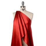 Polyester and Cotton Zibeline - Red
