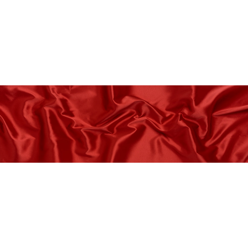 Polyester and Cotton Zibeline - Red
