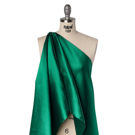 Polyester and Cotton Zibeline - Hunter Green