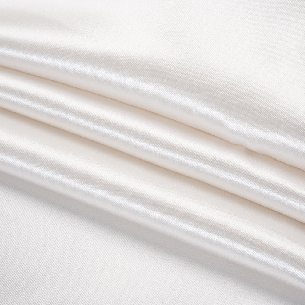 Polyester and Cotton Zibeline - Off White