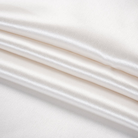 Polyester and Cotton Zibeline - Off White