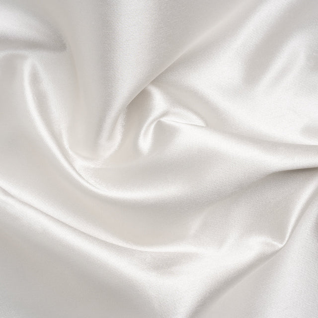 Polyester and Cotton Zibeline - Off White