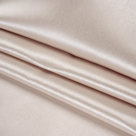 Polyester and Cotton Zibeline - Nude