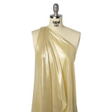 Liquid Sheen Metallic Polyester Chiffon - Gold on Gold - Liquid Sheen Chiffon Collection