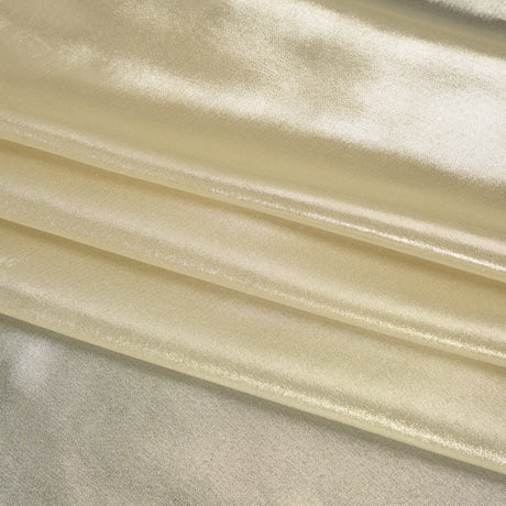 Liquid Sheen Metallic Polyester Chiffon - Gold on Gold - Liquid Sheen Chiffon Collection