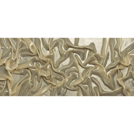 Liquid Sheen Metallic Polyester Chiffon - Gold on Gold - Liquid Sheen Chiffon Collection