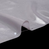 Liquid Sheen Metallic Polyester Chiffon - Silver on Lavender - Liquid Sheen Chiffon Collection