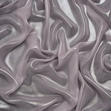 Liquid Sheen Metallic Polyester Chiffon - Silver on Lavender - Liquid Sheen Chiffon Collection