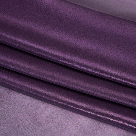 Liquid Sheen Metallic Polyester Chiffon - Purple on Purple - Liquid Sheen Chiffon Collection
