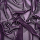 Liquid Sheen Metallic Polyester Chiffon - Purple on Purple - Liquid Sheen Chiffon Collection