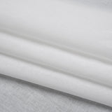 Stiff Woven Cotton Fusible Interlining - White - Deadstock