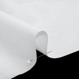 Stiff Woven Cotton Fusible Interlining - White - Deadstock