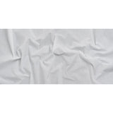 Stiff Woven Cotton Fusible Interlining - White - Deadstock