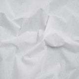 Stiff Woven Cotton Fusible Interlining - White - Deadstock