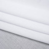 Lightweight Cotton Fusible Woven Interlining - White - Deadstock