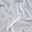 Lightweight Cotton Fusible Woven Interlining - White - Deadstock