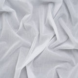 Lightweight Cotton Fusible Woven Interlining - White - Deadstock