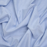 Cotton Oxford Shirting - Light Blue and White - Deadstock