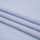 Cotton Oxford Shirting - Pale Blue and White - Designer Deadstock