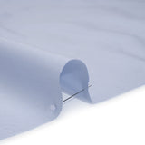 Cotton Oxford Shirting - Pale Blue and White - Designer Deadstock