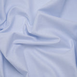 Cotton Oxford Shirting - Pale Blue and White - Designer Deadstock