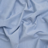 Cotton Oxford Shirting - Sky Blue and White - Deadstock