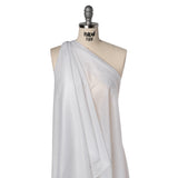 Non-Woven Fusible Interlining with Reinforced Threading - White - Deadstock