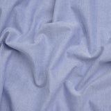 Cotton Oxford Shirting - Marina Blue - Deadstock