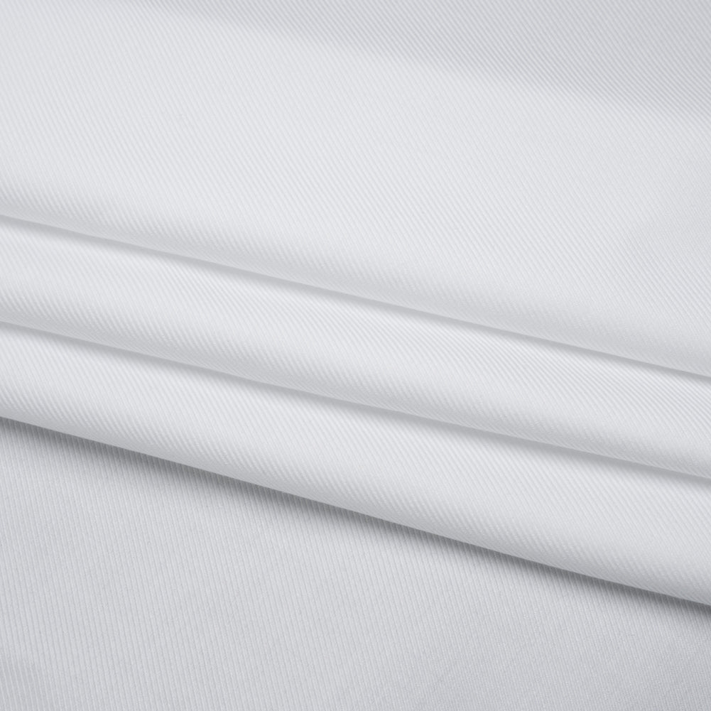 Cotton Twill Shirting - Lucent White - Deadstock