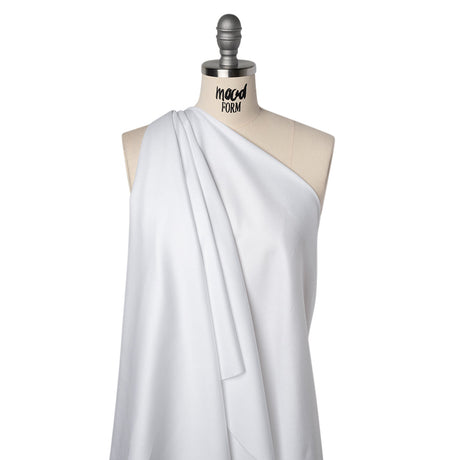 Cotton Twill Shirting - Lucent White - Deadstock