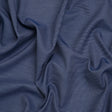 Cotton Shirting - Cobalt Blue and White - Deadstock